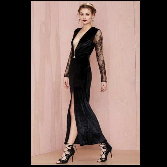Nasty Gal Soften Up Velvet Dress - Picture 2 of 5